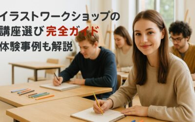 イラストワークショップの講座選び完全ガイド｜体験事例も解説