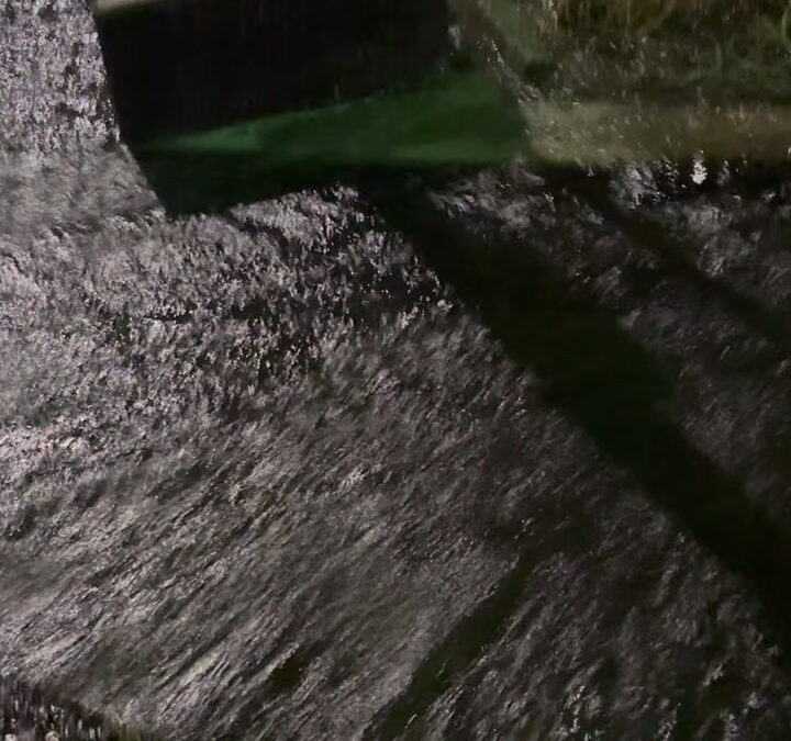 線状降水帯が通過しました