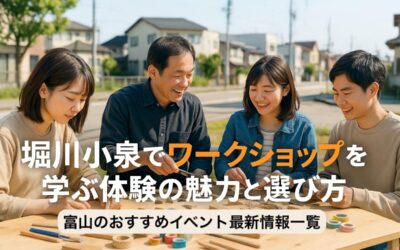 堀川小泉でワークショップを学ぶ体験の魅力と選び方｜富山のおすすめイベント最新情報一覧