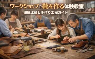 ワークショップで靴を作る体験教室徹底比較と手作り工程ガイド
