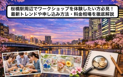 桜橋駅周辺でワークショップを体験したい方必見!最新トレンドや申し込み方法・料金相場を徹底解説
